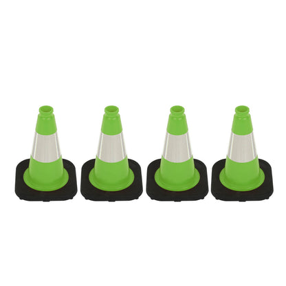 Heavy-Duty PVC Traffic Cones with Reflective Stripe