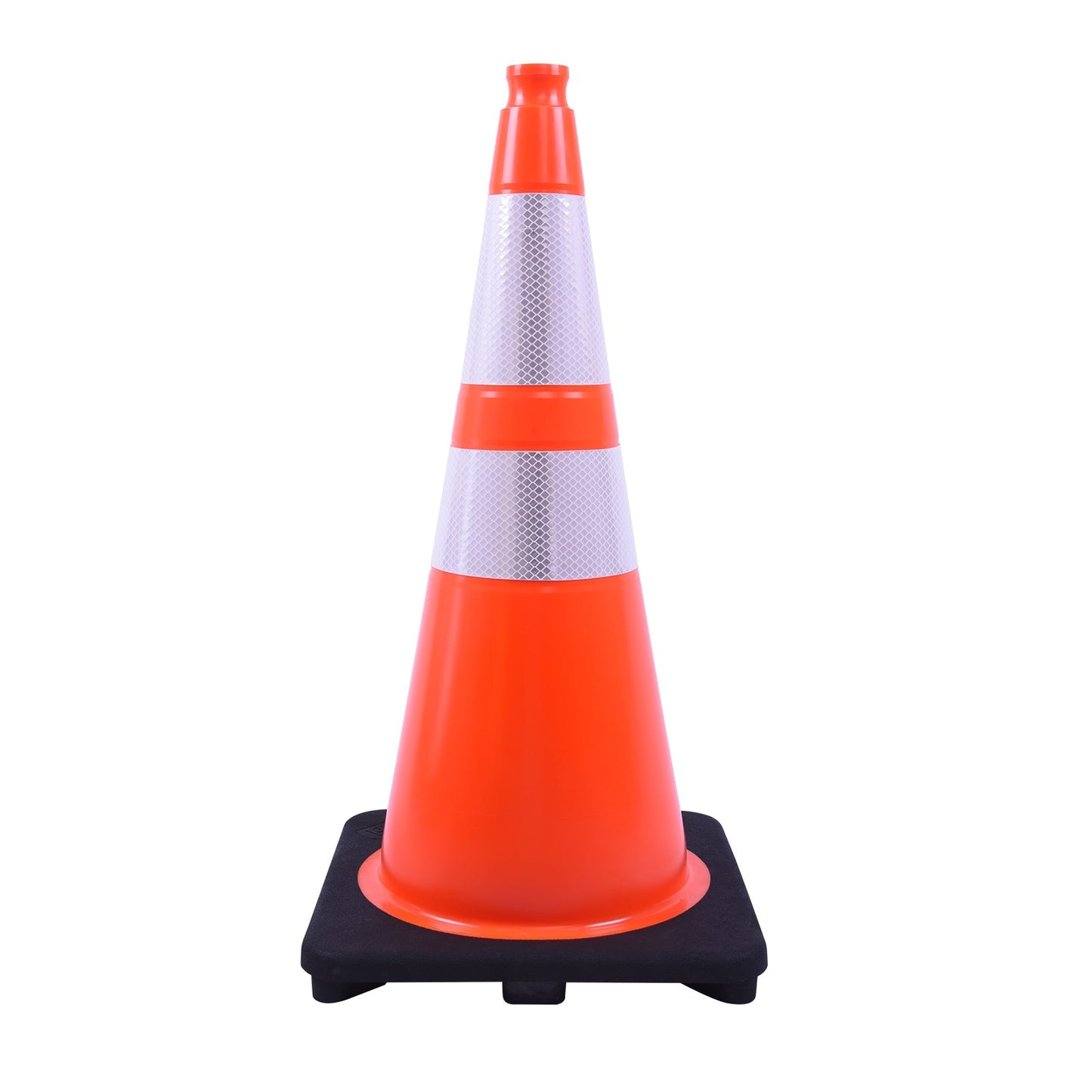 Wide Body MUTCD Traffic Cone - side angle