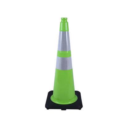 Lightweight Black Base Economy Traffic Cones