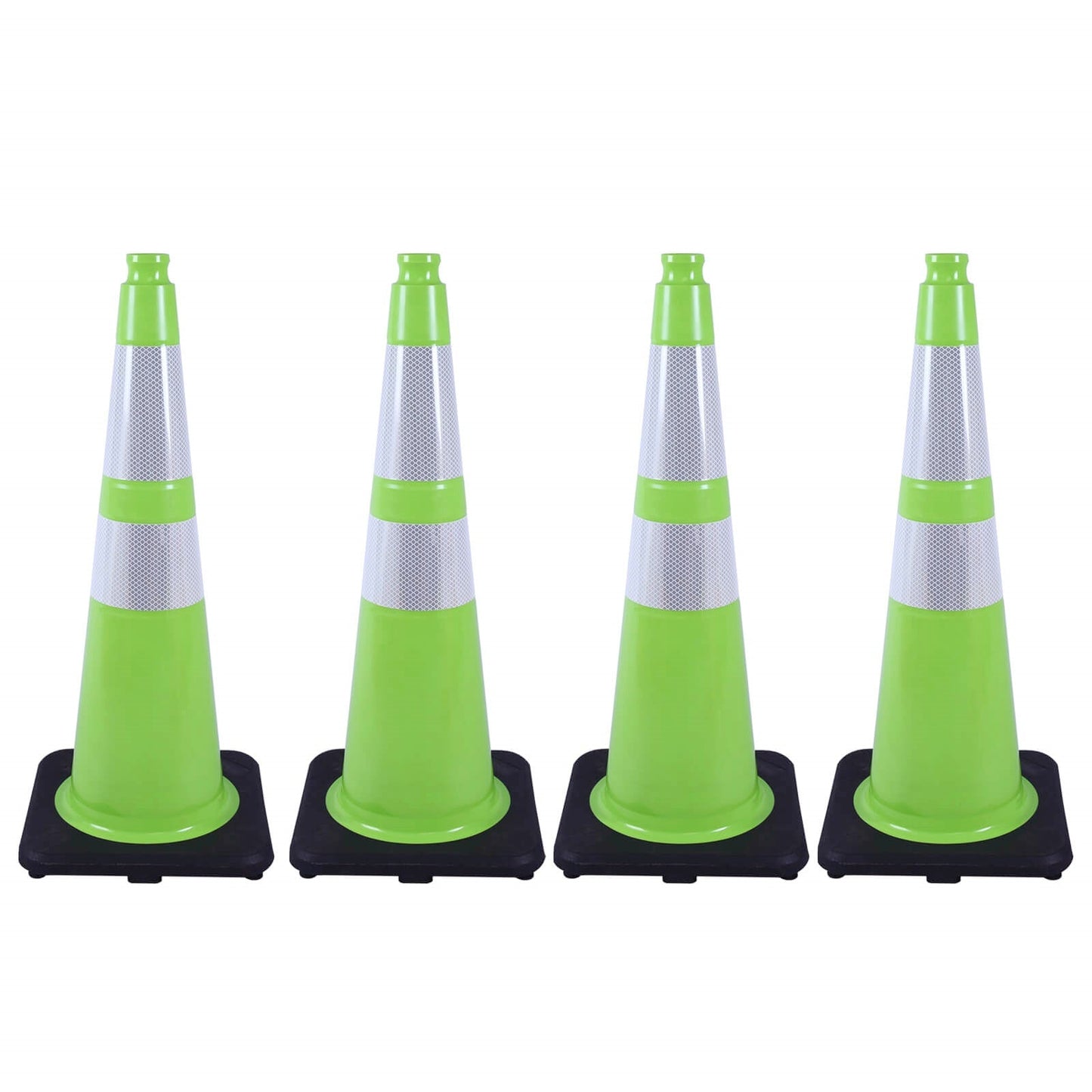 Light Weight Black Base Economy Traffic Cones