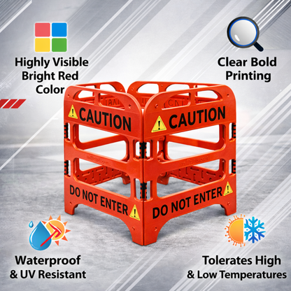 Caution Manhole Safety Barrier