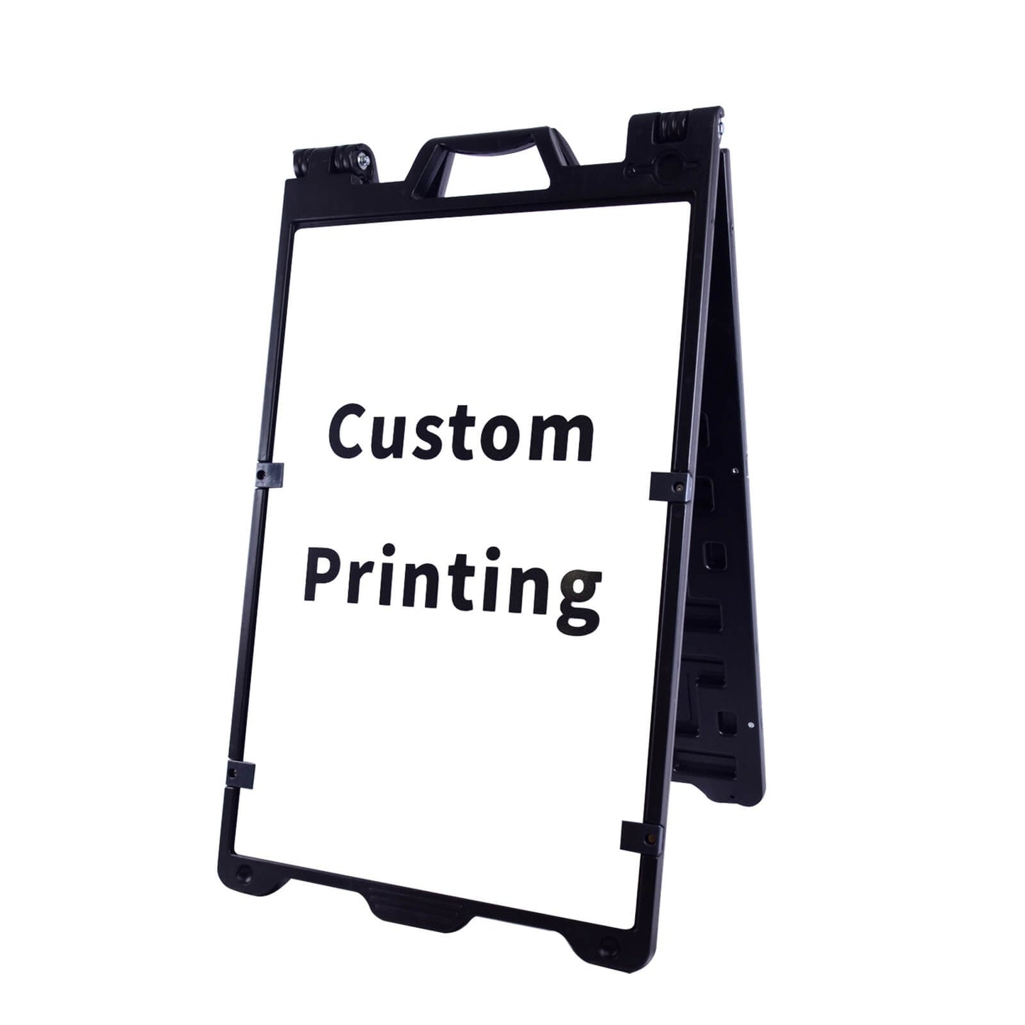 A-Frame Sidewalk Sign Board, Double-Sided Poster Stand