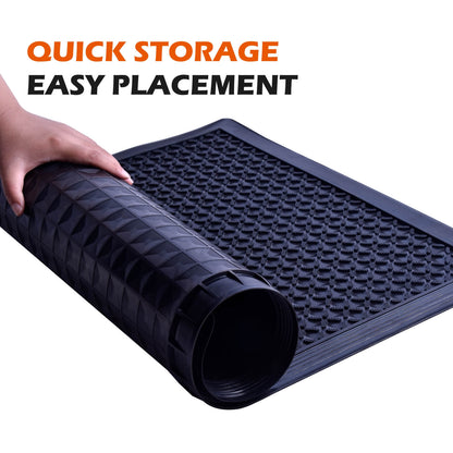 Rubber Scraper Mat - product dimensions