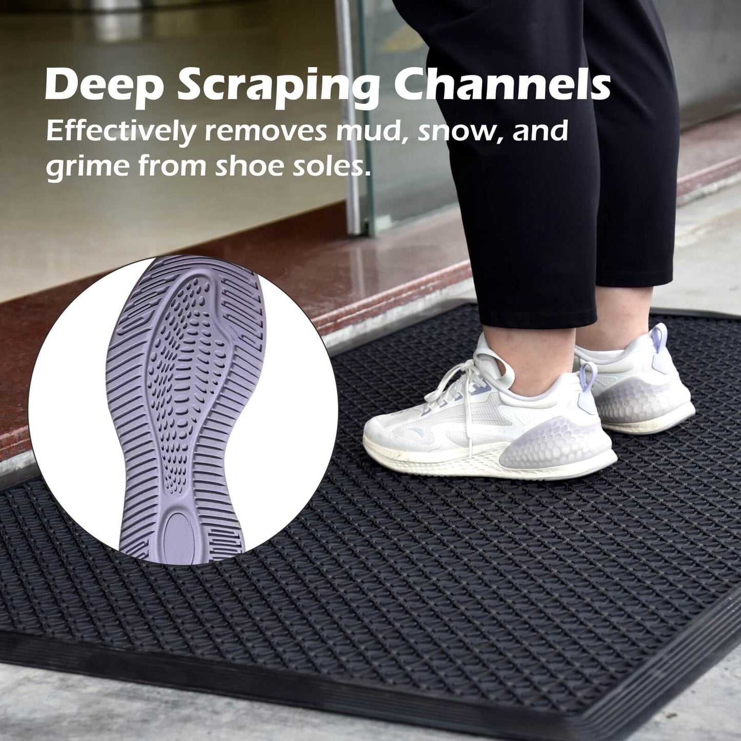 Rubber Scraper Mat
