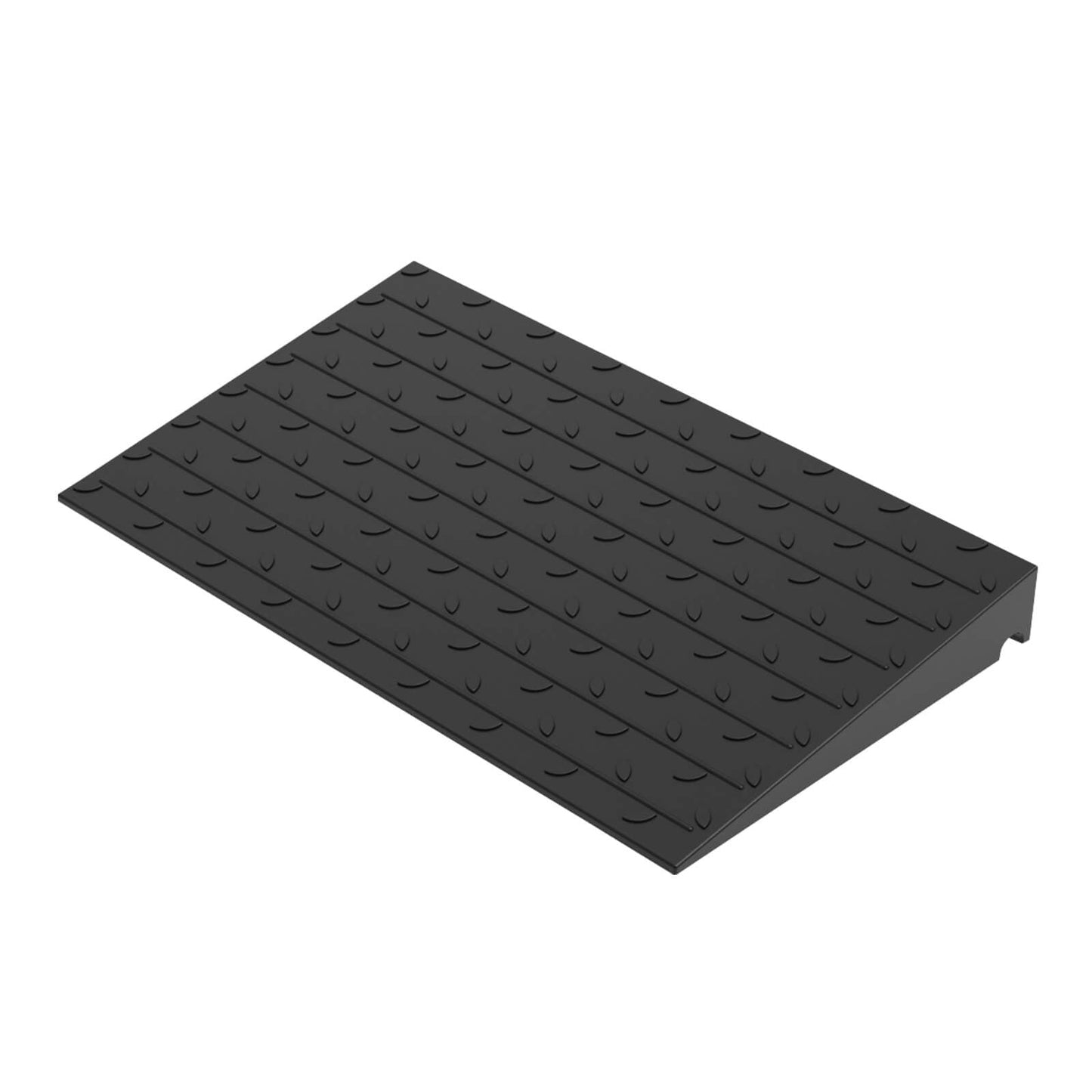 Rubber Threshold Ramp – Multiple Heights, Portable & Durable for Wheelchairs, Scooters & Walkers
