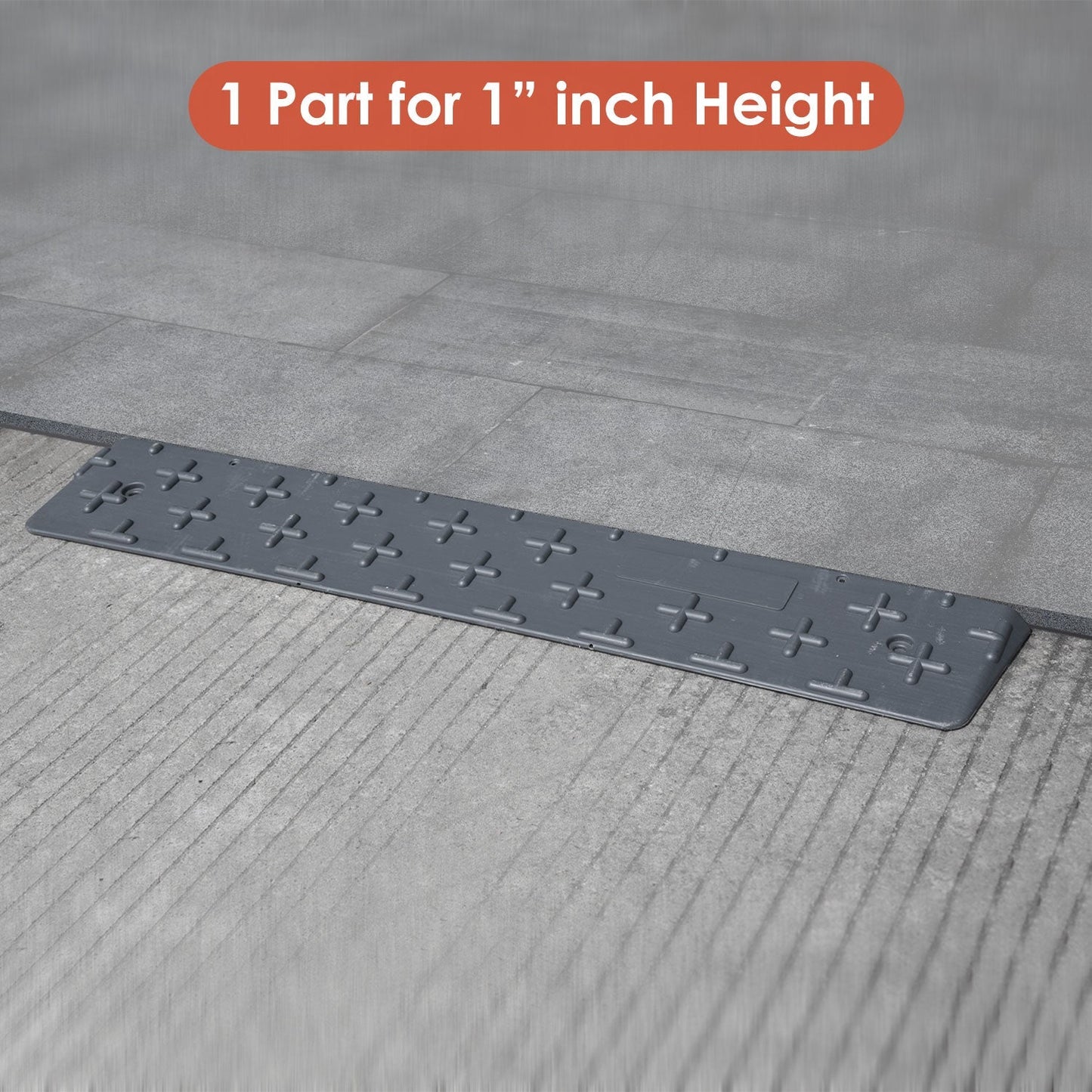 Adjustable Threshold Ramp, 2.5-15 cm Height