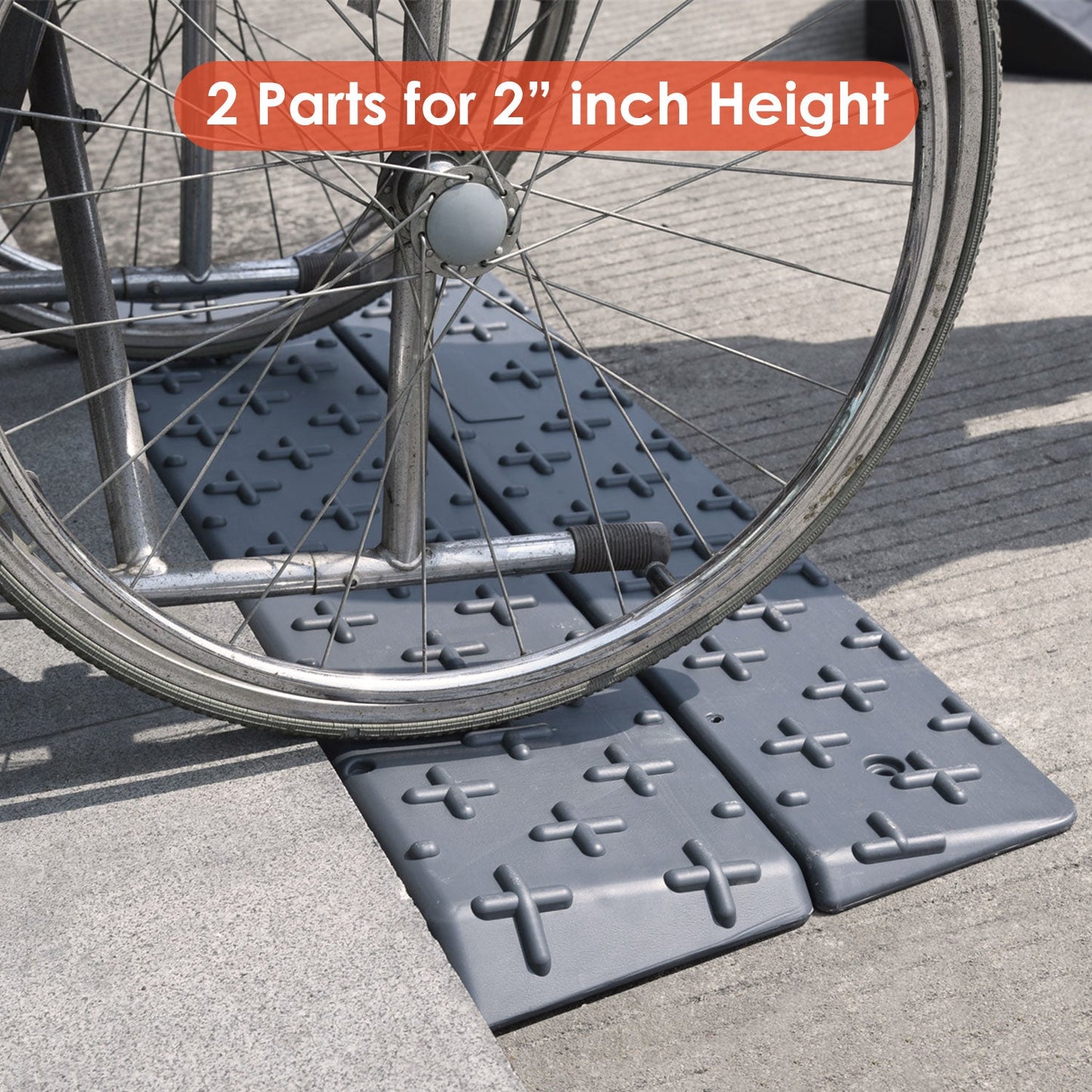 Extensible Threshold Ramp 1 - 6 Inch Height