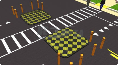 Pedestrian Crossing Island (2)