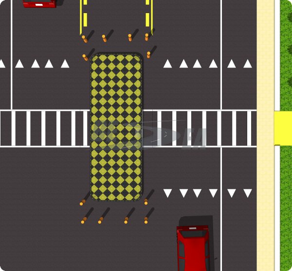 Pedestrian Crossing Island (4)
