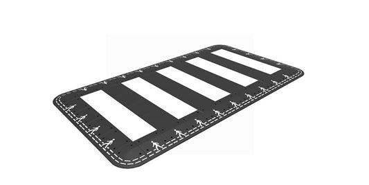 Rubber Pedestrian Crossing
