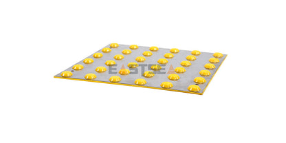Raised Aluminum Dot Tactile Tile, Round Dot Tactile Warning Surface