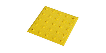 Raised Aluminum Dot Tactile Tile, Round Dot Tactile Warning Surface
