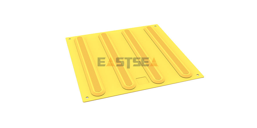 Raised Line Tactile Ground Indicator — Aluminum Tile & Paving Brick