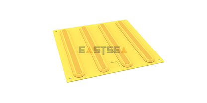 Raised Line Tactile Ground Indicator — Aluminum Tile & Paving Brick