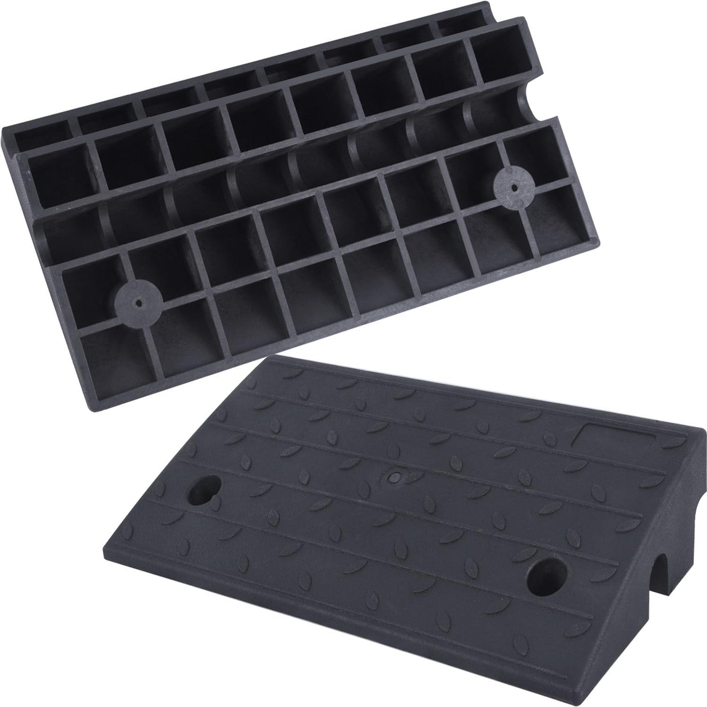 2-Pack Rubber Kerb Ramps
