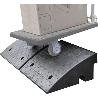 2-Pack Rubber Kerb Ramps