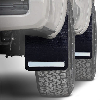 2-Pack Adjustable Hitch Mud Flaps for Trucks and Trailers