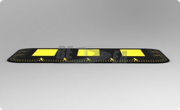 Yellow Pedestrian Crossing-3